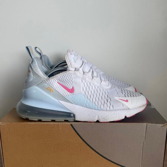 Nike Air Max 270 ‘Pinksicle Blue’ Kids Sneakers -SZ  7 Y- 8.5 W - Picture 5 of 16